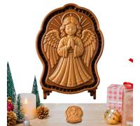 Moule à réutilisable anti-adhésif de Noël Motif crèche de Jésus | Mini moules à tarte pour gâteau, bonbons, chocolat, savon, bougie, artisanat, fête, salle de classe