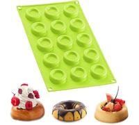 Moule à Savarin - Non spécifié - Mini Savarins - Silicone - 15 empreintes - 4 cm de diamètre