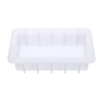 Moule À Savon Rectangulaire Bricolage Bricolage Fabrication De Gâteau Fait Maison Moule À Pain Moule À Savon Simple 3d Plateau Outils De Cuisson 1.2l 1 Pièce