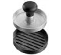 Westmark Presse-hamburger, Presse à Hamburger, diamètre intérieur 11 cm, aluminium/plastique, Uno, noir/argenté, 62312260