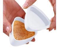 Moule à sushi triangulaire, fabricant de triangles à sushi Outil de cuisine | Kit de fabrication de sushis Kit de fabrication de boules de riz, accessoires de décora