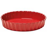 Moule à tarte 28 cm, rouge bordeaux, Emile Henry