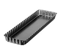 Moule à tarte, carré, en acier au carbone, gris