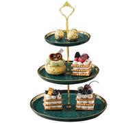Moule à tarte en céramique dorée - Ensemble de haute qualité - Lot de 3 - Doré coulé