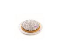 Silikomart Kit tarte MERINGUÉ – Anneau microperforé Tplus+, moule silicone, Ø230–250 mm