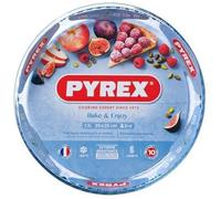 PYREX Bake & Enjoy Mouleà tarte en verre haute résistance 28 x 28 cm 1,6 l 1040902