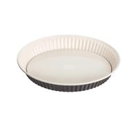 Dr. Oetker 4522 Moule à tarte, moule à quiche, email avec fond amovible, plat à tarte sans PFAS 28 cm de diamètre