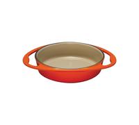 Le Creuset Plat à Tarte Tatin 20129250902460 en fonte émaillée ovale 25 cm Volcanique