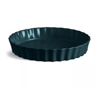 Moule à Tarte Tourtière haute Emile HENRY Bleu Belle Ile D32 cm