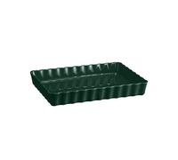 Moule à tarte tourtière rectangulaire 34 X 24 cm vert cèdre - EMILE HENRY