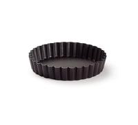 Moule à Tartelette cannelé Rond Anti-Adhérent Fond Fixe GOBELD140