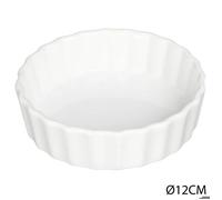 Moule à tartelette céramique 12,5cm blanc - 5five