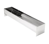 Moule à terrine - VOGUE - En U - Inox - 500 x 100 x 90 mm - 3 L