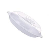 Moule à Œufs Cœur pour Micro-ondes en PP, Cuisson Rapide | Blanc, Design D’angle Élégant Rainure Supérieure, pour Étudiants et Navetteurs, Snacks Extérieurs