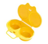 Moule À Œufs Pochés Antiadhésif, Pocheuse À Œufs Sans Huile | Pocheuse À Œufs Ondes À Double Cavité, Ajoutez Vos Garnitures Préférées, Cuisson Rapide Et Démoulage Aisé
