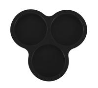 Moule à œufs pour friteuse à air comprimé - Plateau rond en silicone de | Moule de cuisson en silicone résistant à la chaleur pour coquetiers de cuisine réutilisable pour crêpes et pudding pour four