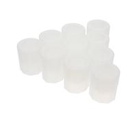 Moule à Verre à Shot Blanc Démoulage Facile, Silicone | Créer des Gobelets Glacés Originaux, Usage Fête, Format à Cavité Unique, Forme Verre