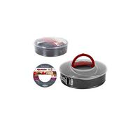Moule amovible Acier de carbone Rond Avec couvercle Noir