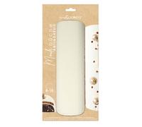 ScrapCooking - Moule à Bûche en Acier 28 cm - Revêtement Anti-Adhésif - Moule à Gâteaux & Cakes - Moule Cylindrique Métal Noël - Apte Four & Congélateur - Beige - 1293