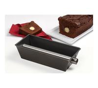 Patisse - Moule à cake Profi - insert inox deux parfums, acier revêtu 25 x 11 x 7 cm
