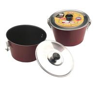 Moule Charlotte - IBILI - 18 cm - Aluminium anti-adhérent - Rouge - Passe au lave-vaisselle