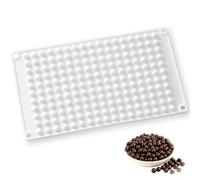 Moule Chocolat Silicone 228 Cavités, Moule à Pépites Rondes 29,3 × 17 cm, Moule Silicone Bonbon pour Pastilles, Décor Gâteau et Mini Chocolat, Résiste de -40 à 230 °C