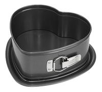 Moule coeur à fond amovible - BIRKMANN - EASY BAKING - Acier carbone - Anti adhésif - 26,5 x 25 x 9 cm