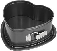 Moule Coeur Fond Amovible Birkmann Easy Baking, Acier Carbone Antiadhésif, 26,5 x 25 x 9 cm