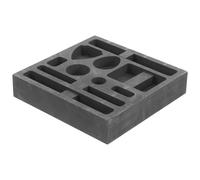 Moule de Coulée en Graphite Noir Forme Créative, Or et Laiton | Moules à Couler L'or, Moule Fonderie Graphite, Creuset Fonderie, pour Science et Expériences