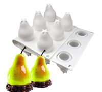 Moule de cuisson 3D en silicone anti-adhésif de qualité alimentaire pour cupcakes, bonbons, truffes, chocolat, gelée, cookies et pudding, idéal pour la pâtisserie maison (1-4)