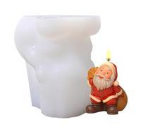 Moule de Noël, artisanat en résine coulée, moule à bougie de Noël en silicone | pour Thanksgiving, automne, hiver, table d'anniversaire