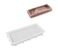 Moule de plateau rectangulaire, porte-bijoux à faire soi-même, moules en Silicone, moule de moulage en résine époxy décorative, plat décoratif en Silicone, décoration murale