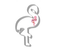 Moule-Découpoir Inox Xxl Flamant Rose