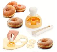 Moule Donuts et Beignets - Emporte-pièce Pâtisserie Facile pour Donuts Maison