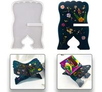 Moule en époxy cristal Diy, support de livre/partition de piano, moule en silicone Taille UniqueSilicone