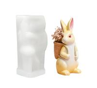 Moule en résine de lapin de Pâques, fournitures, coulée 3D, travaux manuels, événements et ateliers