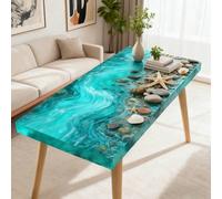 Moule en résine époxy grande taille 57,4 x 30 x 3,5 cm, moule en résine réutilisable convenant pour les tables de rivière, tables basses, plateaux, planches à découper, art en résine DIY Silicone