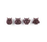 Moule en silicone 12 chocolats chouette Silikomart