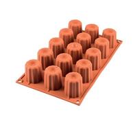 Moule En Silicone 15 Midi Canelés 4.5 Cm