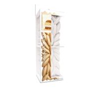 Moule en silicone 3D pour bûche, blanc, 2,5 x 0,8 x 0,8 cm