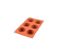Moule à muffin en silicone Silikomart - Les 6