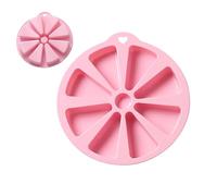 Moule en Silicone | 8 Compartiments Triangulaire Antiadhésif Silicone Outils,Moule à Gâteau - Convient pour Pizza Mousse Fruits Cuisson Pudding Gelée De Maïs Popcorn Pomme De Terre Four Cuisine