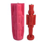 Moule en silicone Casse-noisette, moules uniques en silicone pour Noël - Moules à bougies en silicone fait à la main pour la fabrication de bougies, bougies parfumées et décoration d'intérieur Cenmoo