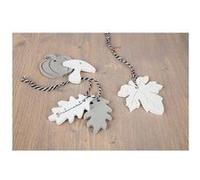 Moule en silicone - champignons, citrouilles et feuilles - 7 formes Gris G