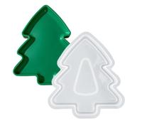 Moule en silicone de Noël pour vidange, outil multifonction | Moule de Noël pour assiette d'apéritifs et travaux manuels pour enfants débutants, propriétaires au