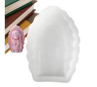Moule en silicone de prière - Figurines d'ange - Moules pour la fabrication de bougies - Pour la fabrication et la coulée de savon, plâtre, fondant, pâte à modeler, chocolat, bonbons, bougies