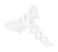 Moule en Silicone Dragon Couple DIY pour Loisirs Créatifs, Blanc | Flexible, Détails Délicats, Démoulage Facile, Résistant à L’usure, pour Créations en Résine et Décoration