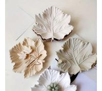 Moule en silicone d'un cendrier en forme de feuille d'érable 3D, moule de coulée de résine, conteneur à bijoux, sous-verres en résine époxy fait maison, dessous de verre, porte-savon, décoration d'int