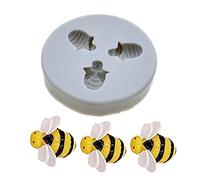 Moule en silicone en forme d'abeille, motif abeille en nid d'abeille, moule à chocolat en silicone, moule en forme de ruche, moule à bonbons (abeille)