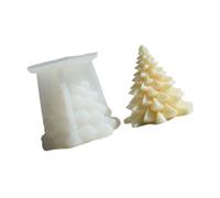 Moule en silicone en forme d'arbre de Noël | Silicone sur le thème de Noël pour décoration de fête, savon, chocolat